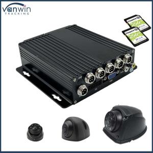 4CH 1080P Dual SD Card Mobile DVR 4G GPS1080P Vehicle GPS Function 12 Months