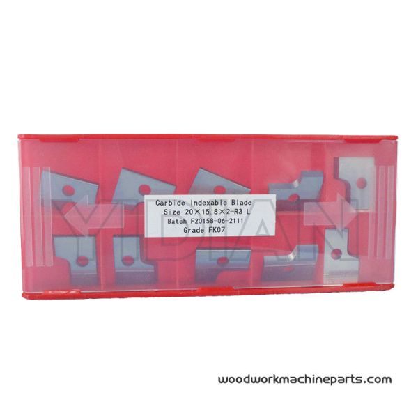 Edgebander Radius Scraper Blade for CEHISA 20X15.8X2 Edgebanding Machine tools