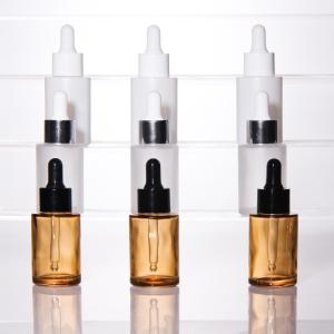 Frosted Glass Serum Bottle Packaging
