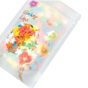 Resealable 3.5grams 8 Ounce Stand Up Barrier Pouches