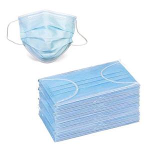Non Woven Disposable Mouth Mask , Disposable Non Woven Face Mask Anti Bacterial