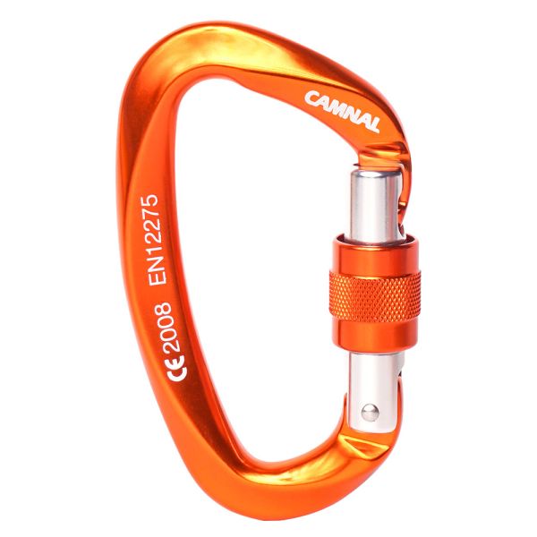 CE Certified 99mm D Shape Carabiner Suitable for Various Rock Climbing Activities
