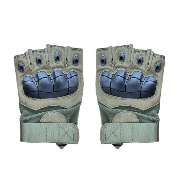 Multiples Stich Half-fingers Gloves for Training Fitness in Spring And Summer Season