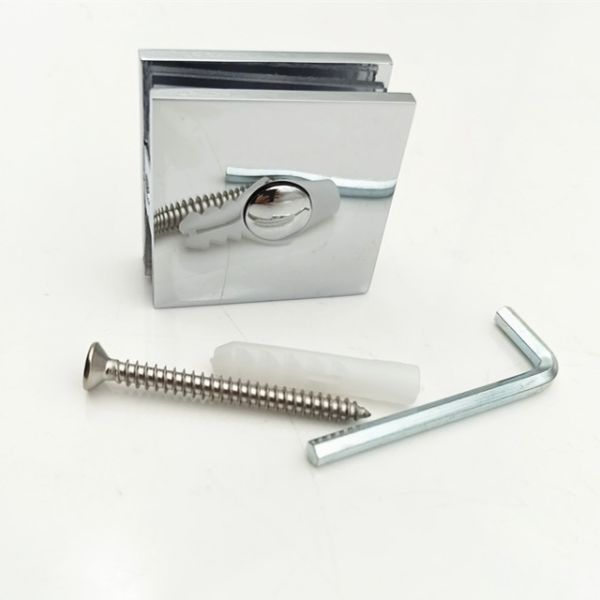 Canada Brass Chrome Plate Wall to Glass Shower Clamp for Door Width 600-800mm Hot Item