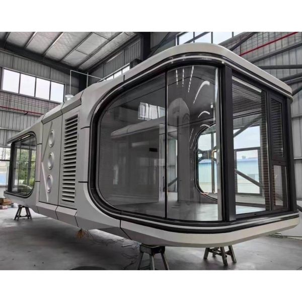 Buy Modular Prefab House 2 Bedroom Container Home with Folding Design and Capsule Concept at wholesale prices