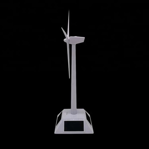 Garden DIY Solar Powered Wind Turbine Toy Desk Decoratrion Toys