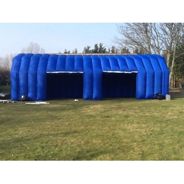 Buy Commercial Blue Inflatable Tent Mobile Car Garage Blowup Tent at wholesale prices