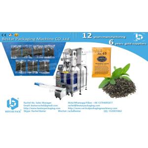 How to pack dry tea leaf 3.5g BSTV-450AZ