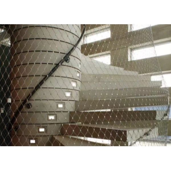 3.0mm Rope Wire Mesh Net Stainless Steel Wire Rope Mesh For Climbing Plants