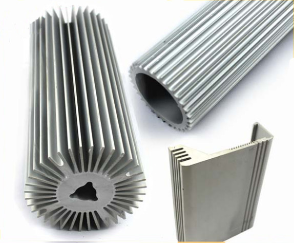 Buy Electric Aluminum Heatsink Extrusion Profiles With Natural Oxidation Treatment at wholesale prices
