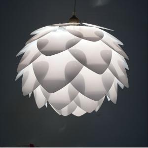 PVC Lotus Polypropylene Lampshade D400MM White Or Customized