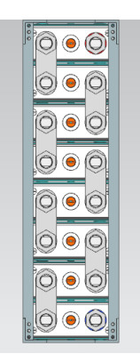 Working Current 240A Ni Zinc Battery , 12V 120Ah Nickel Zinc Battery