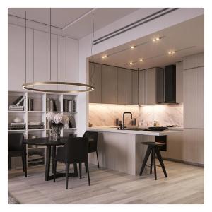 Ready Made Lacquer Series Modular Kitchen Cabinets Customized Furniture