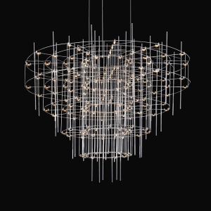 Modern Decoration Crystal Chandelier for Living Room Room Decor Stainless Steel
