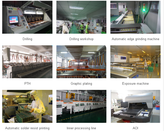 Two Layer Aluminium Base PCB Round Circuit Board For LED Industrial Light