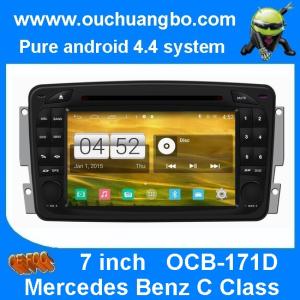 Ouchuangbo android 4.4 car stereo dvd gps navigaton Mercedes W203 support BT Aux