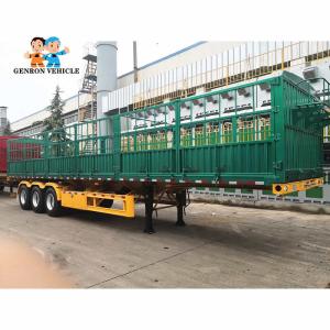 Space Frame Drawbar 30t Triaxles Cargo Container Trailer