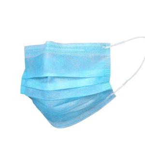 Disposable Non Woven Fabric Mask Foldable With Adjustable Nose Clip