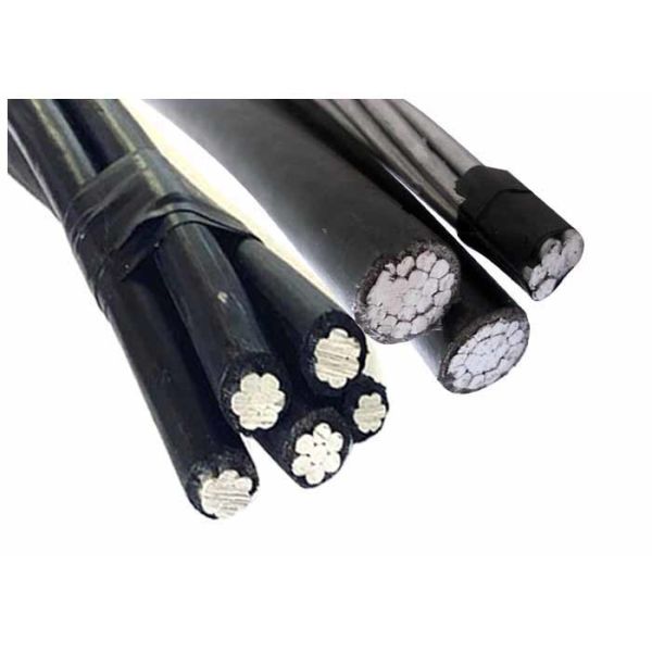 Buy Triplex / Quadruplex Aluminum Aerial Bundled Cable ABC Cable ASTM Standard at wholesale prices