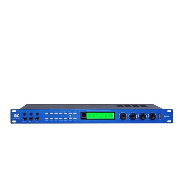 XT-200 BGM VOD DVD Independent Microphone Pre Stage Effector 3 Way JK Seat And 2