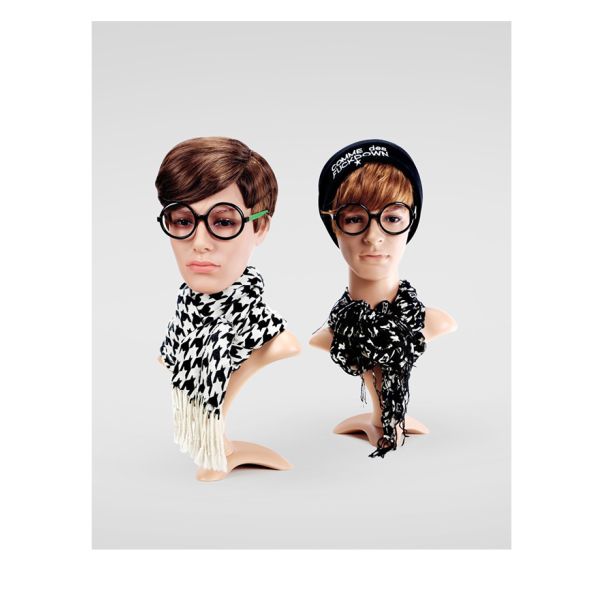 Support Sample Service Male Head Mannequin For Wig Display