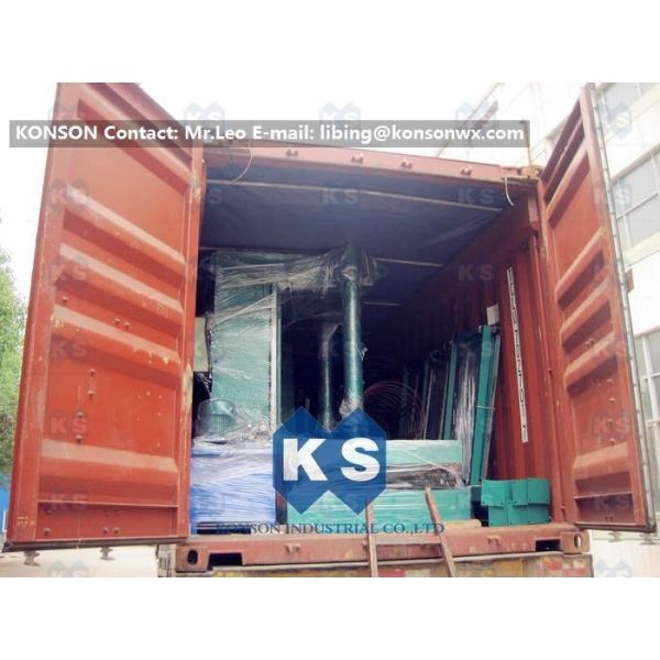 4300mm Stone Cage Hexagonal Wire Mesh Machine , Gabion Baskets / Fence Making