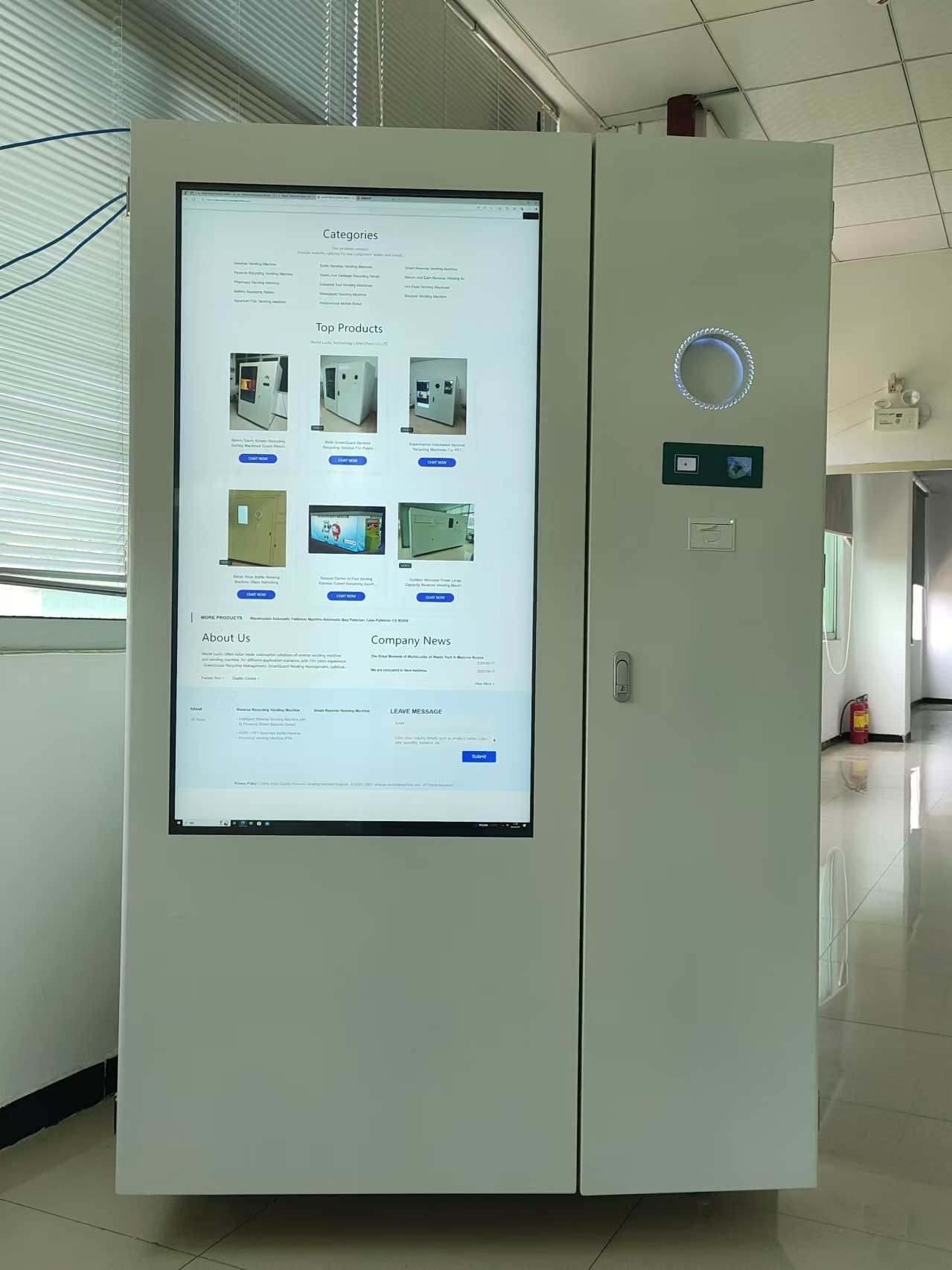 Quality Overflow Alarms Ant Clip Solid Waste Recycling Vending Solution for sale