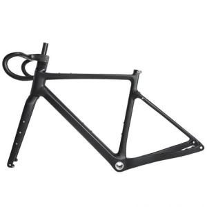 Disc Brake Carbon Gravel Bike Frameset 700C Carbon Road Frame