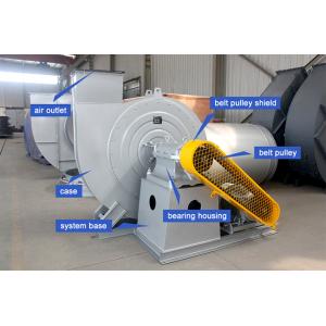 Cement Industrial Dust Collector Fan Induced Draught High Pressure
