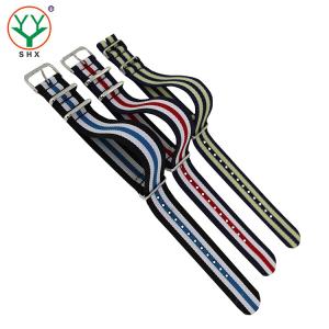 Nato Nylon Strap Watch Bands 22mm Mixed Color For Luxury Watch