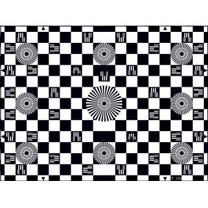 Photographic Paper SineImage YE006 Chessboard Test Chart Reflectance