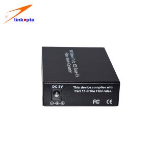 1000Mbps SC IEEE 802.3 100Base-FX SFP Media Converter