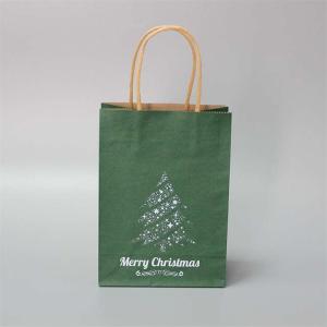 Biodegradable Merry Christmas Gift Packaging Bags Custom Print