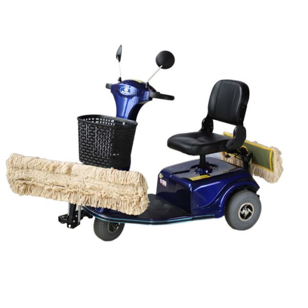 BS3900 Plastic Floor Cleaning Dust Cart Scooter Handle Speed Control