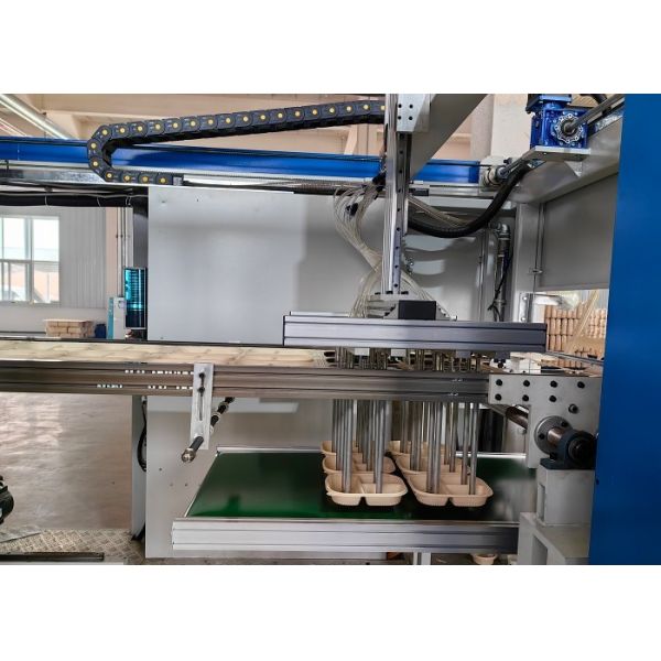 Innovative Blister Thermoforming Machine Three Station Pvc PP Pe Forming