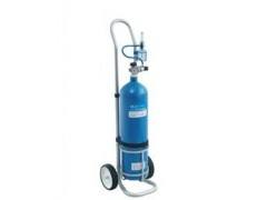 Red / Grey 210BAR 34CrMo4 Medical Compressed Gas Cylinder 5L - 14L