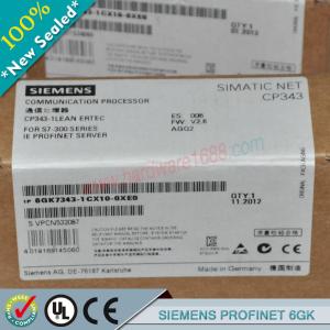 Quality SIEMENS SIMATIC NET 6GK 6GK7343-1EX30-0XE0 / 6GK73431EX300XE0 for sale