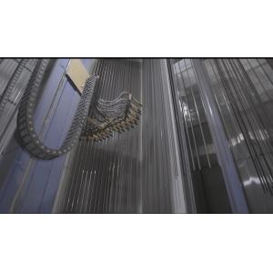 China Nietnam Gas Heating System High Production Capacity Professional Vertical Powder Coating Production Line Customized Space Configuration Of Aluminium Profiles on sale