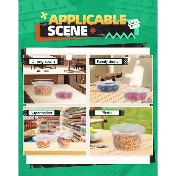 Biodegradable PLA 2 Ounce Condiment Cups With Lids Clear Plastic Cold Drink Cups