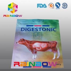 100g Pet / Cow Food Packaging Bag Pet Food Pouch With Custom Logo Printed