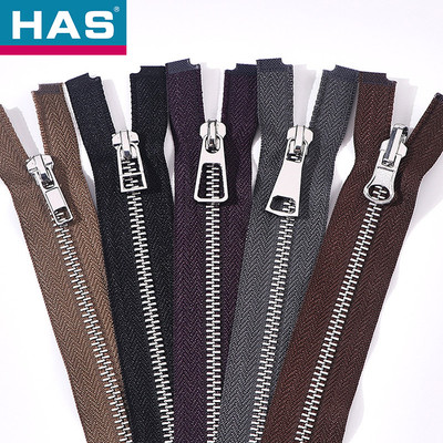 Buy 2 Way Metal Zipper Y Teeth Zipper For Shoes Clothing Bags at wholesale prices