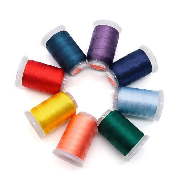 Buy 0.3mm-1.0mm Nylon Thread for Sewing Nylon Threaded Rod and Bracelets Pattern Dyed at wholesale prices