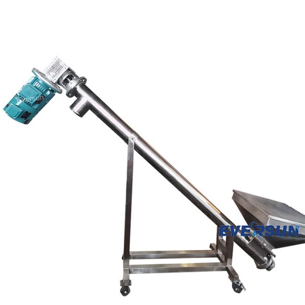 Buy Customized Inclined Screw Conveyor With Adjustable Diameter And Speed at wholesale prices