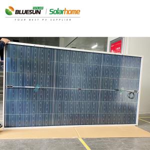 Bluesun Solar 650W Shingle Mono Panel 670W Snow Melt Ability Bifacial with Best