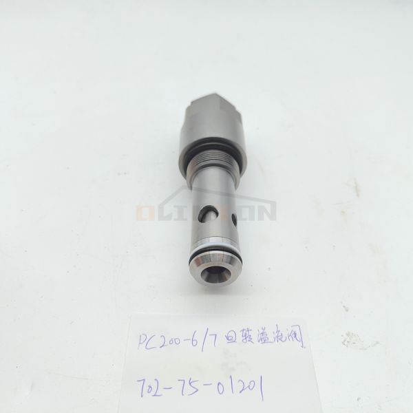 Construction Works Part No 702-75-01201 PC200-7 Swing Valve Relief Valve 702-75-01200
