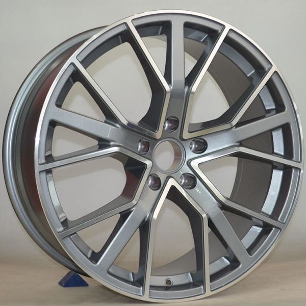 Buy Car Rims 20"  For Audi RS6 /  Gun Metal Machined Customized 20" Forged Alloy Rims at wholesale prices