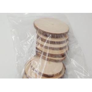 Diy Painting Pine Round Wood Piece Handmade Small Wooden Block