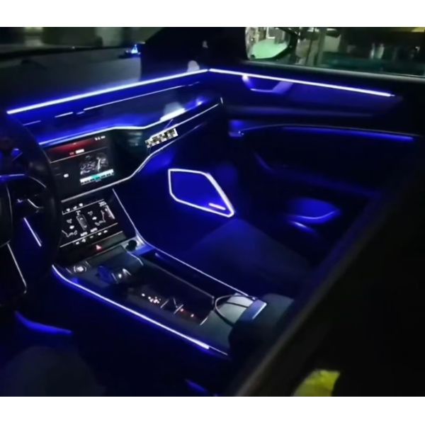 Ambient lights Rainbow symphony dynamic Radium carving+Perfect central control