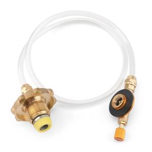 Metal Camping Gas Stove Propane Refill Adapter for Outdoor in Russia Customized LOGO