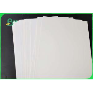 High Grammage Ivory Board Paper 300g / 400g White Cardboard Eco - Friendly C1S